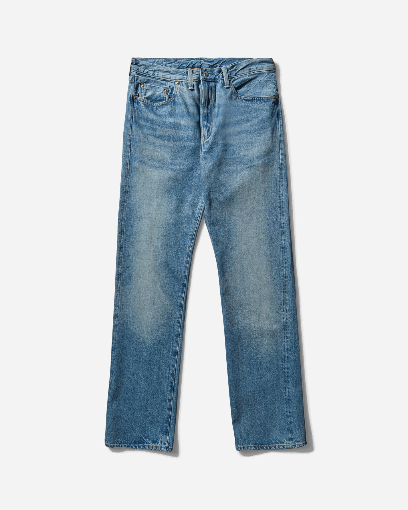 Levi's Lvc 1954 501 Jeans Med Indigo Pants Denim 50154 0112
