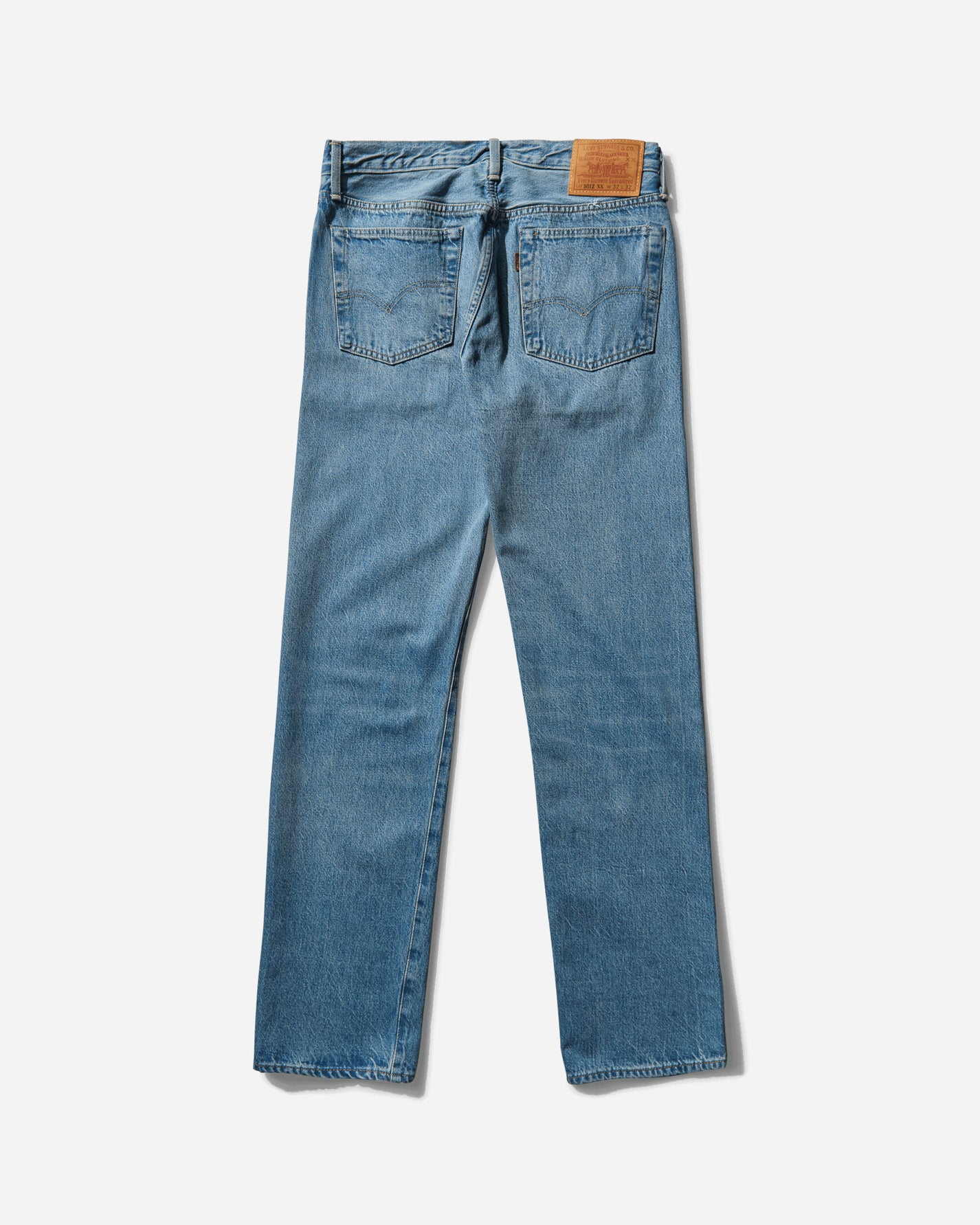 Levi's Lvc 1954 501 Jeans Med Indigo Pants Denim 50154 0112