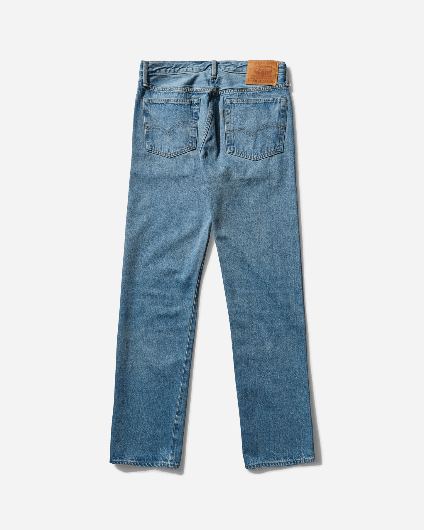 Levi's Lvc 1954 501 Jeans Med Indigo Pants Denim 50154 0112