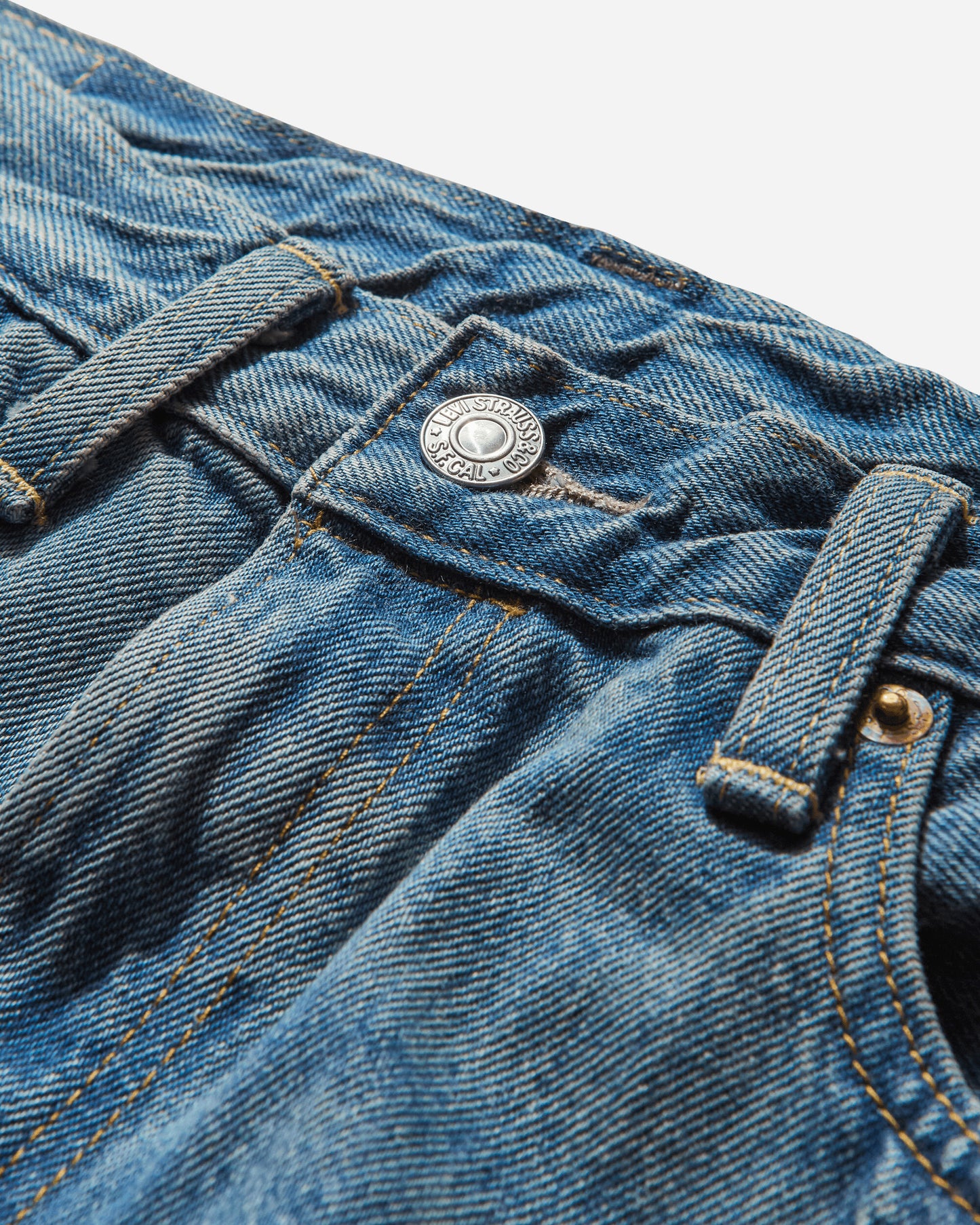 Levi's Lvc 1954 501 Jeans Med Indigo Pants Denim 50154 0112