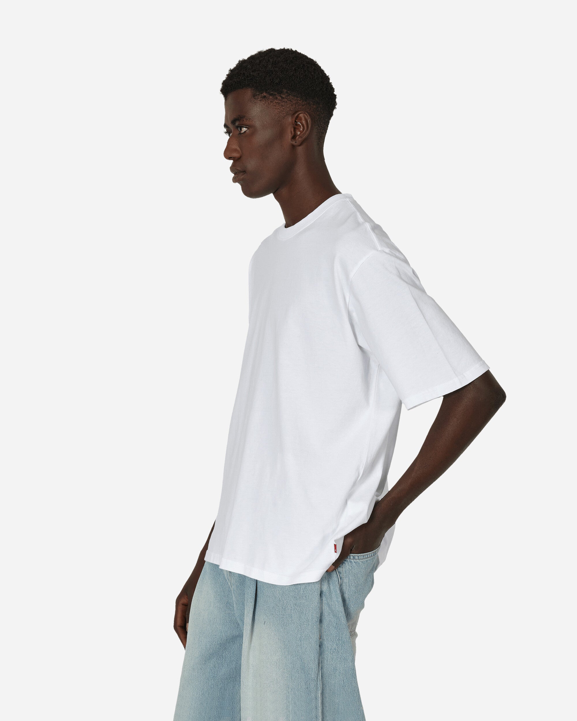 Levi's The Half Sleeve T-Shirt White T-Shirts Shortsleeve A6770 0001