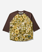Levi's X Dt Baseball Tee Multi-Color Xdt Floral Gingham G T-Shirts Shortsleeve 000VN-0000 000