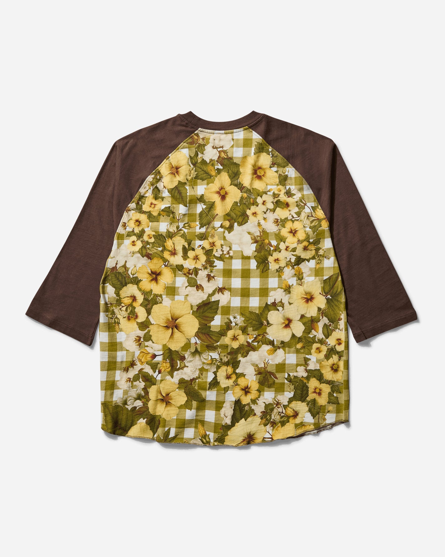 Levi's X Dt Baseball Tee Multi-Color Xdt Floral Gingham G T-Shirts Shortsleeve 000VN-0000 000