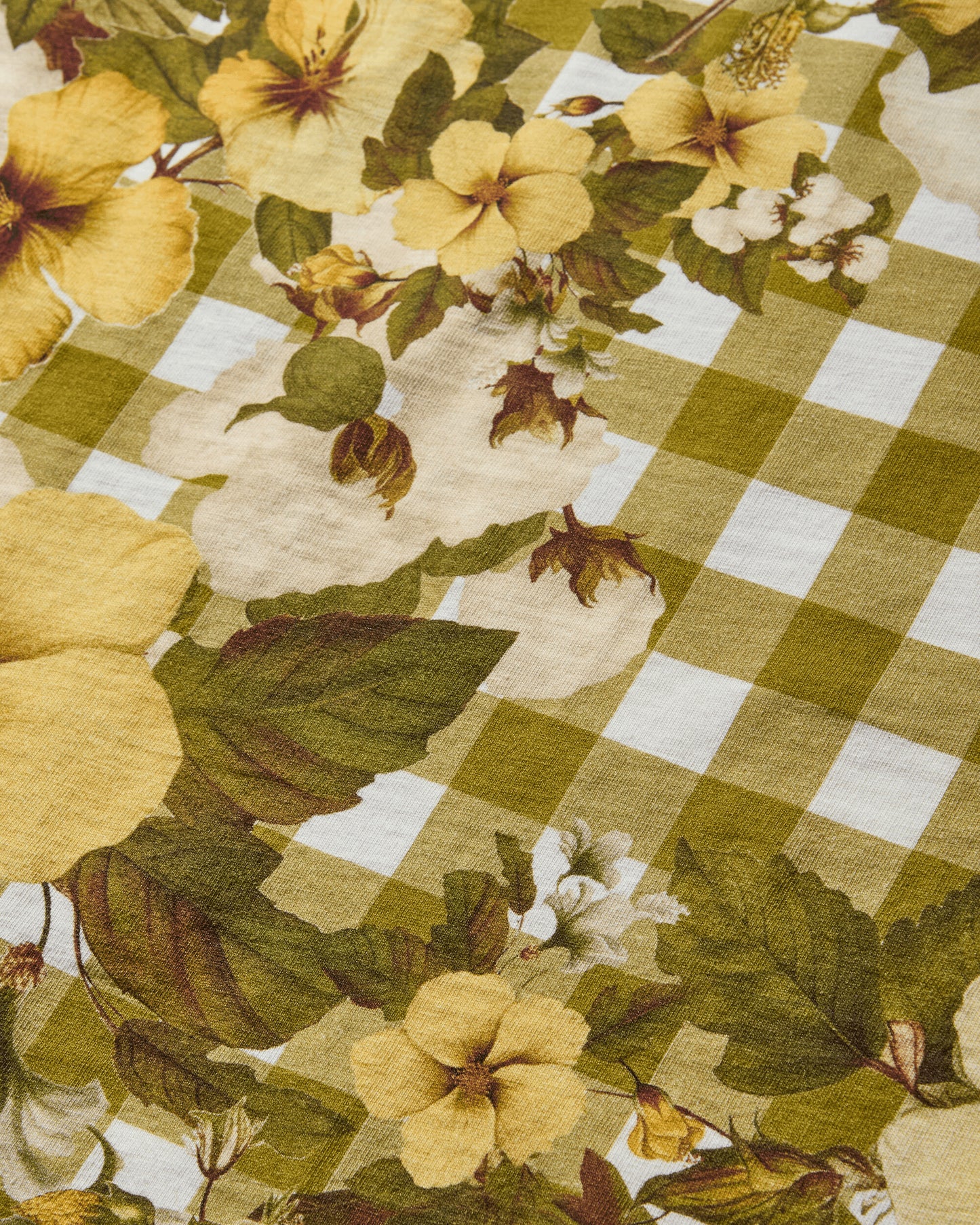 Levi's X Dt Baseball Tee Multi-Color Xdt Floral Gingham G T-Shirts Shortsleeve 000VN-0000 000