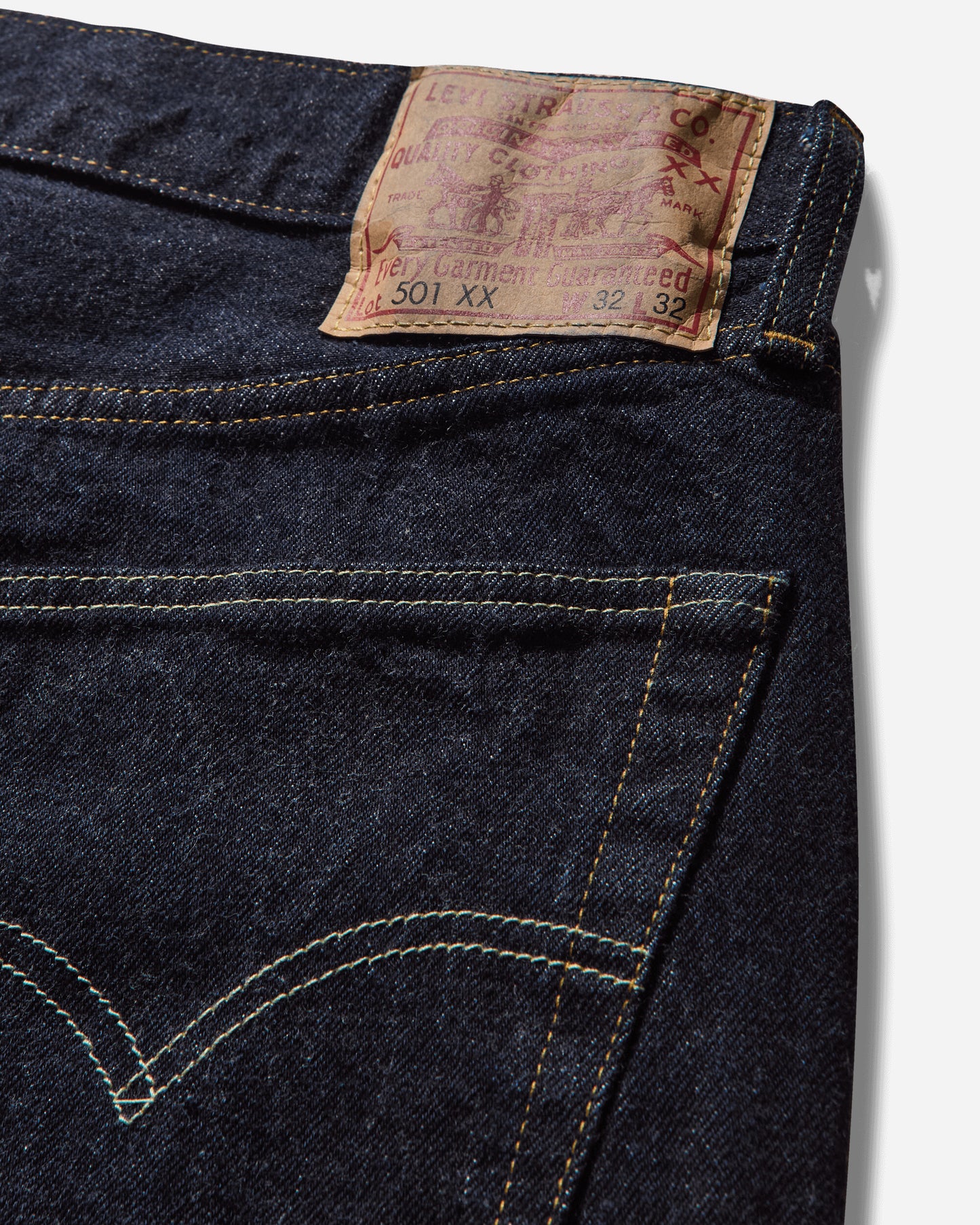 Levi's® Vintage Clothing 1955 501 Jeans Dark Indigo Pants Denim 50155 0080