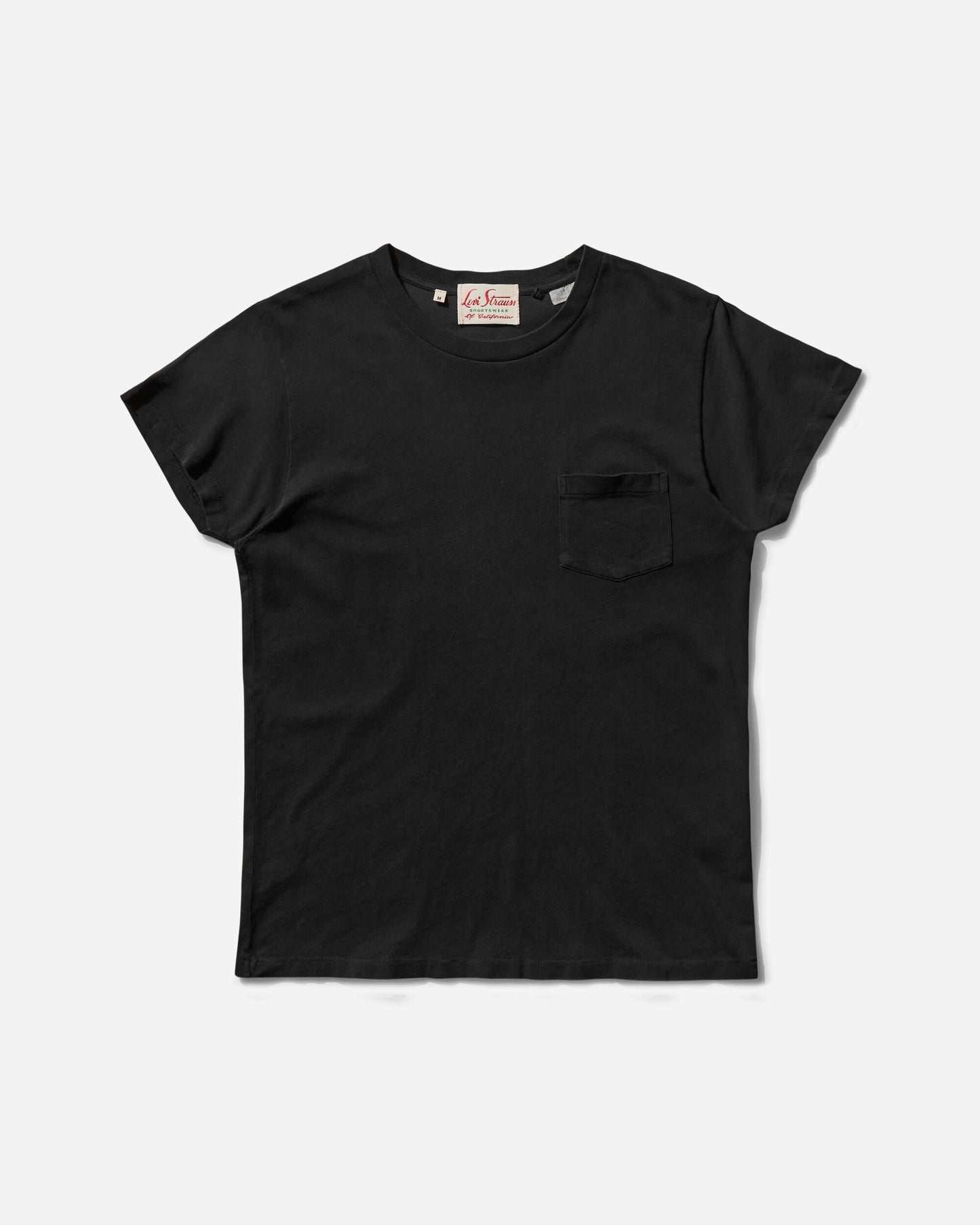 Levi's® Vintage Clothing Lvc 1950S Sprtswear Tee Black T-Shirts Shortsleeve 40850 0072
