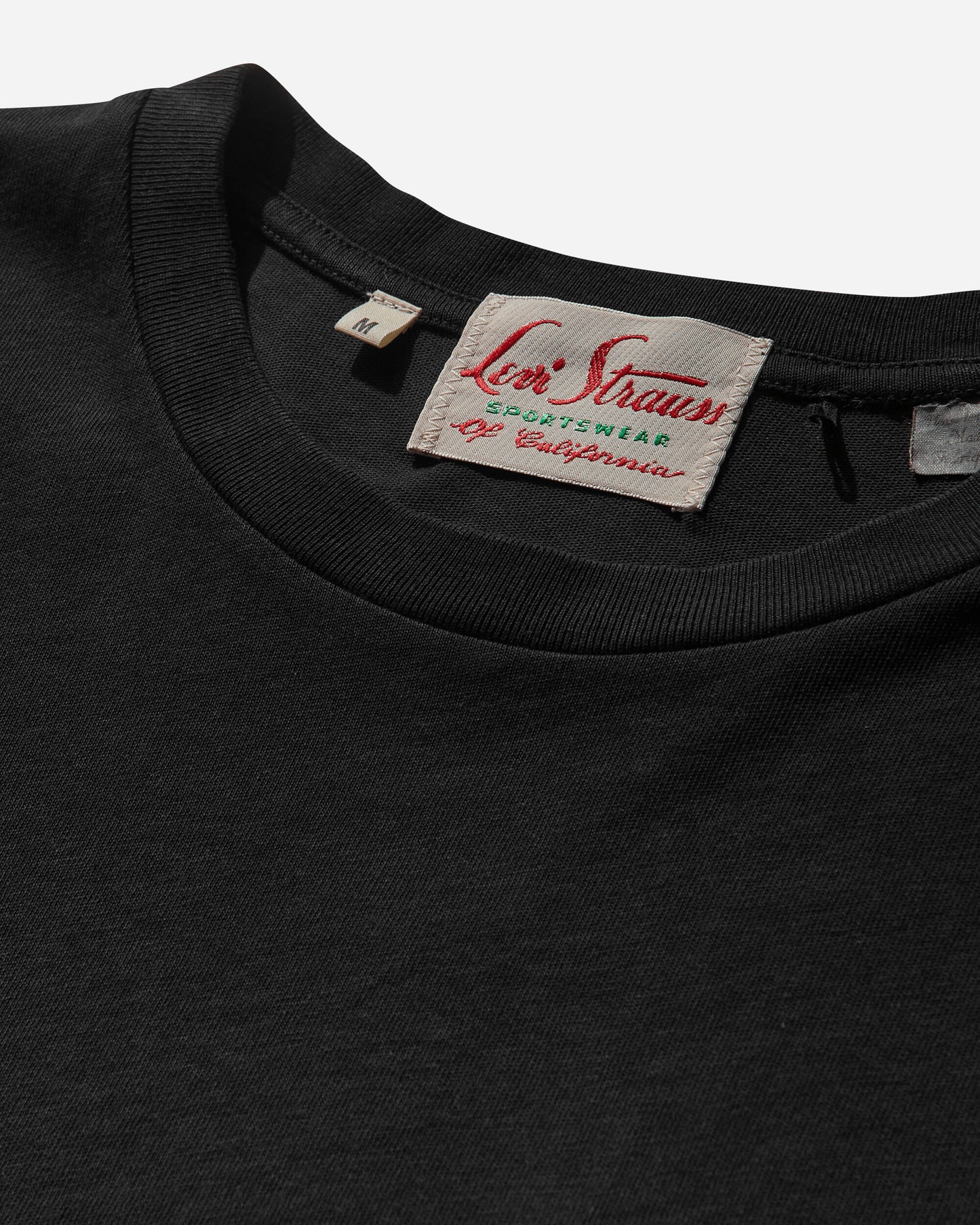 Levi's® Vintage Clothing Lvc 1950S Sprtswear Tee Black T-Shirts Shortsleeve 40850 0072