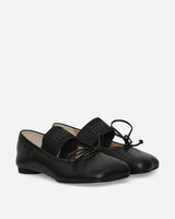 MM6 Maison Margiela Wmns Ballet Shoe Black Classic Shoes Flat Shoes S59WZ0099 T8013