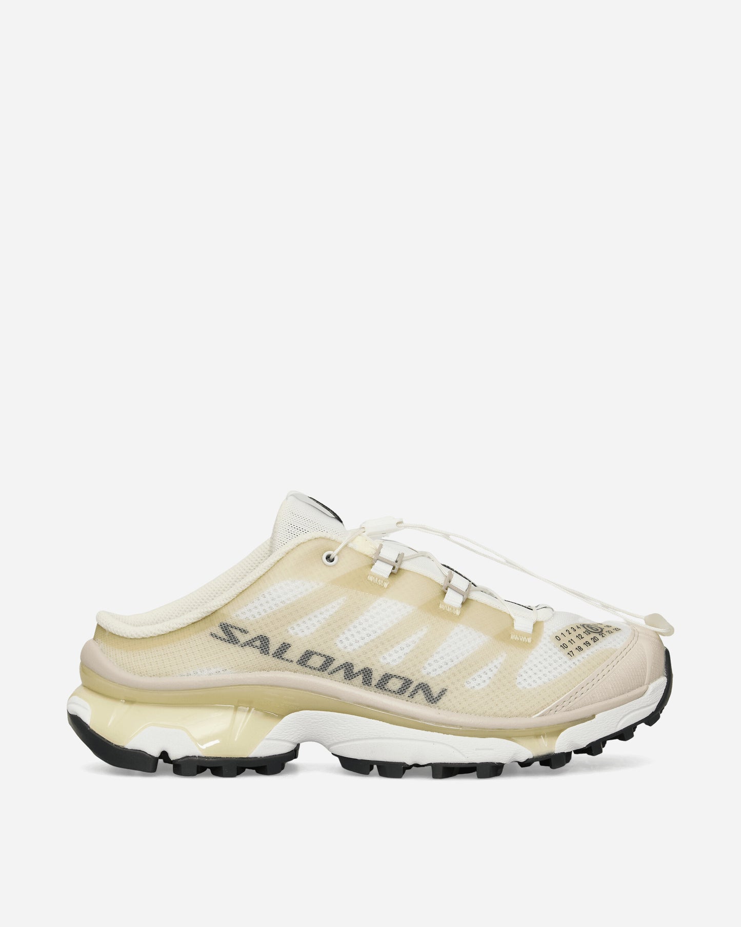 MM6 Maison Margiela Xt Mule 4 Mm6/Salomon White/Green Haz/Silver Sneakers Low SH1WS0017 HA744