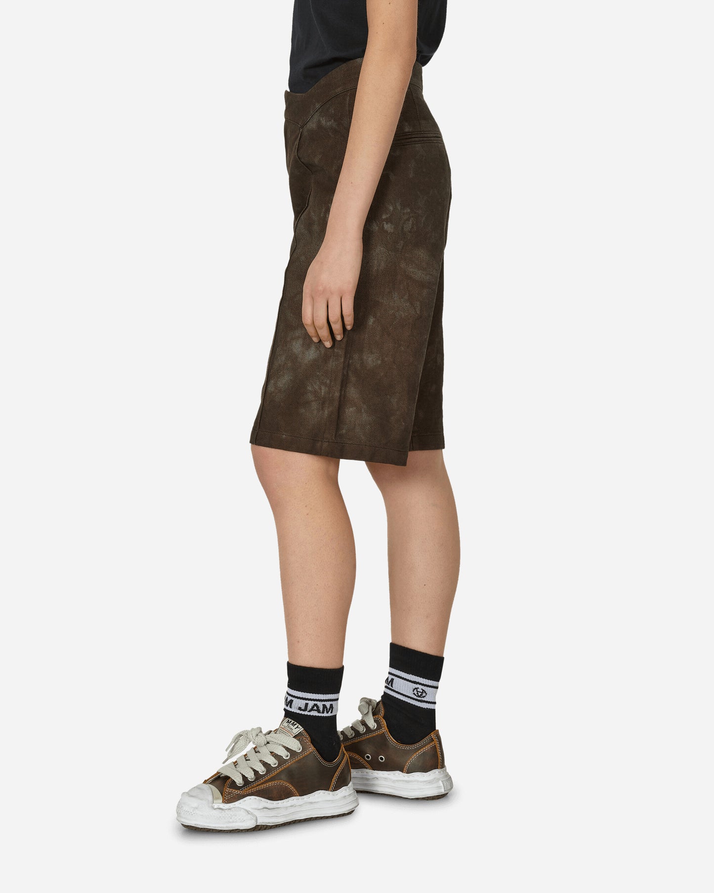 Mainline:RUS/Fr.CA/DE Wmns Nycola Shorts Brown Shorts Short SS24NYCOLASHORTSW 001