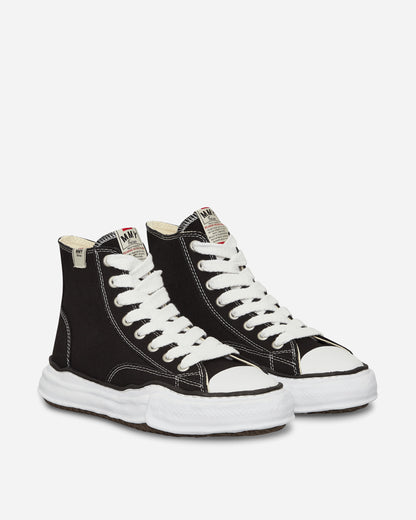 Maison MIHARA YASUHIRO Peterson / Original Sole Canvas High-Top Sneaker Black Sneakers High A01FW701 BLACK