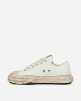 Maison MIHARA YASUHIRO Peterson 23 / Vintage Colored Original Sole Canvas Low-Top White Sneakers Low A13FW713 WHITE