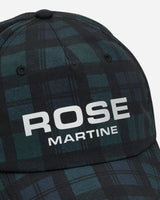 Martine Rose Nylon Cap Black Tartan Hats Caps 1198WP11024