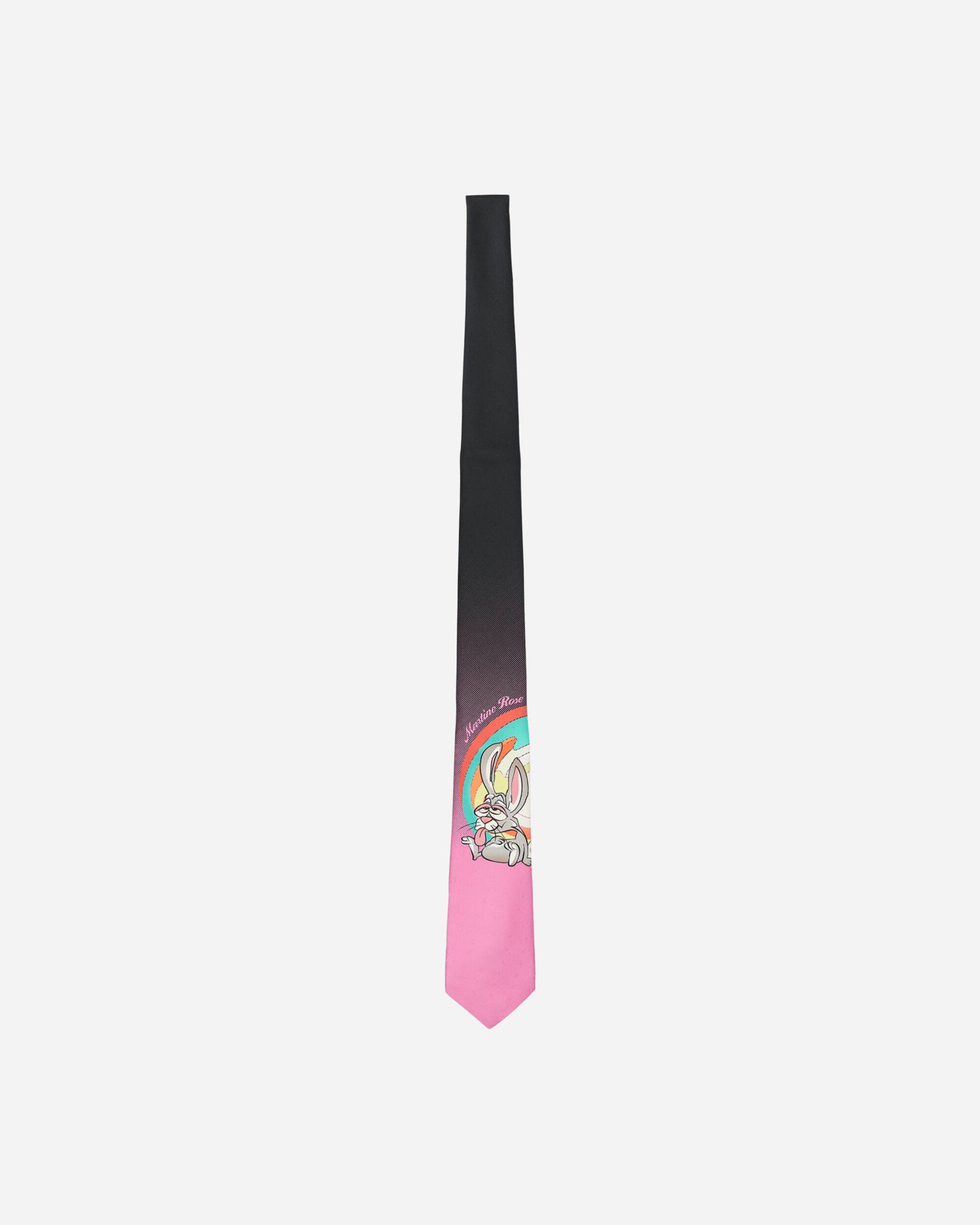 Martine Rose Tie Black-Purple Gloves and Scarves Scarves and Warmneck 1144WF05036