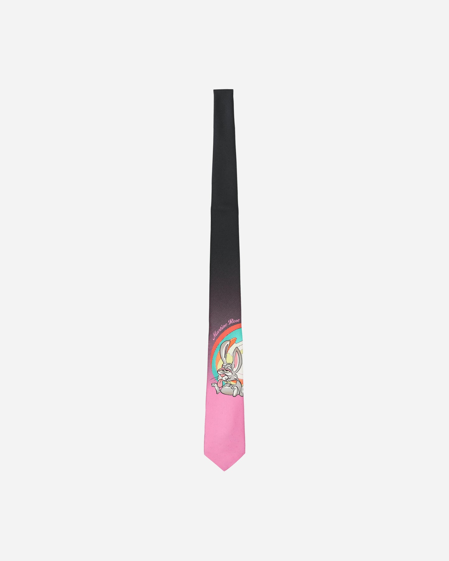 Martine Rose Tie Black-Purple Gloves and Scarves Scarves and Warmneck 1144WF05036