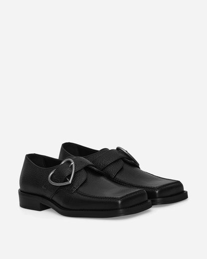 Martine Rose Wmns Square Toe Buckle Loafer Black Classic Shoes Loafers 1055LP07001