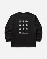 Maserati Heritage Long Sleeve Meteorite T-Shirts Top BMMW007JY05 GRY0030