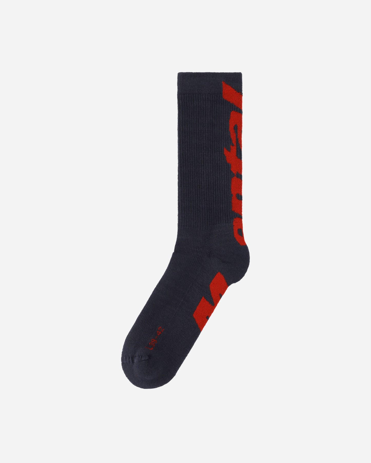 Mental Athletic Mental Athletic Socks Anthracite Grey/ Red Underwear Socks ZBMW001YA01 MTY0007