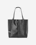 Metalwood Studio Metal Logo Stud Croc Tote Black Bags and Backpacks Tote Bags MWS25-10-02 BLK