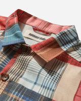 Metalwood Studio Madras Patch Explorer Shirt Multicolor Shirts Longsleeve Shirt MWS25-04-04 MLT