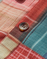 Metalwood Studio Madras Patch Explorer Shirt Multicolor Shirts Longsleeve Shirt MWS25-04-04 MLT