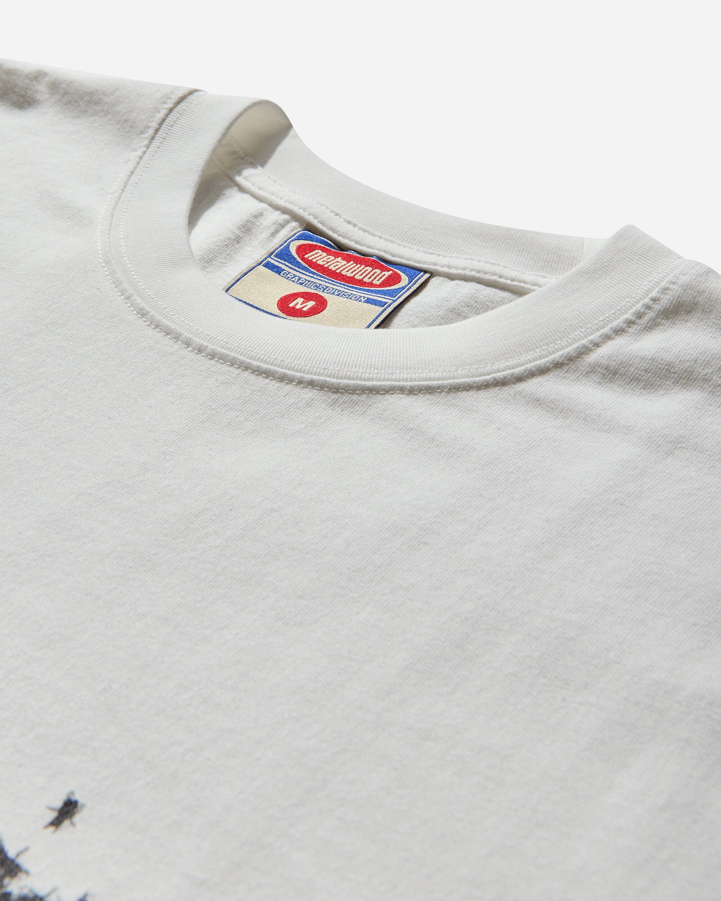 Metalwood Studio Flies T-Shirt White T-Shirts Shortsleeve MWS25-03-08 WHT
