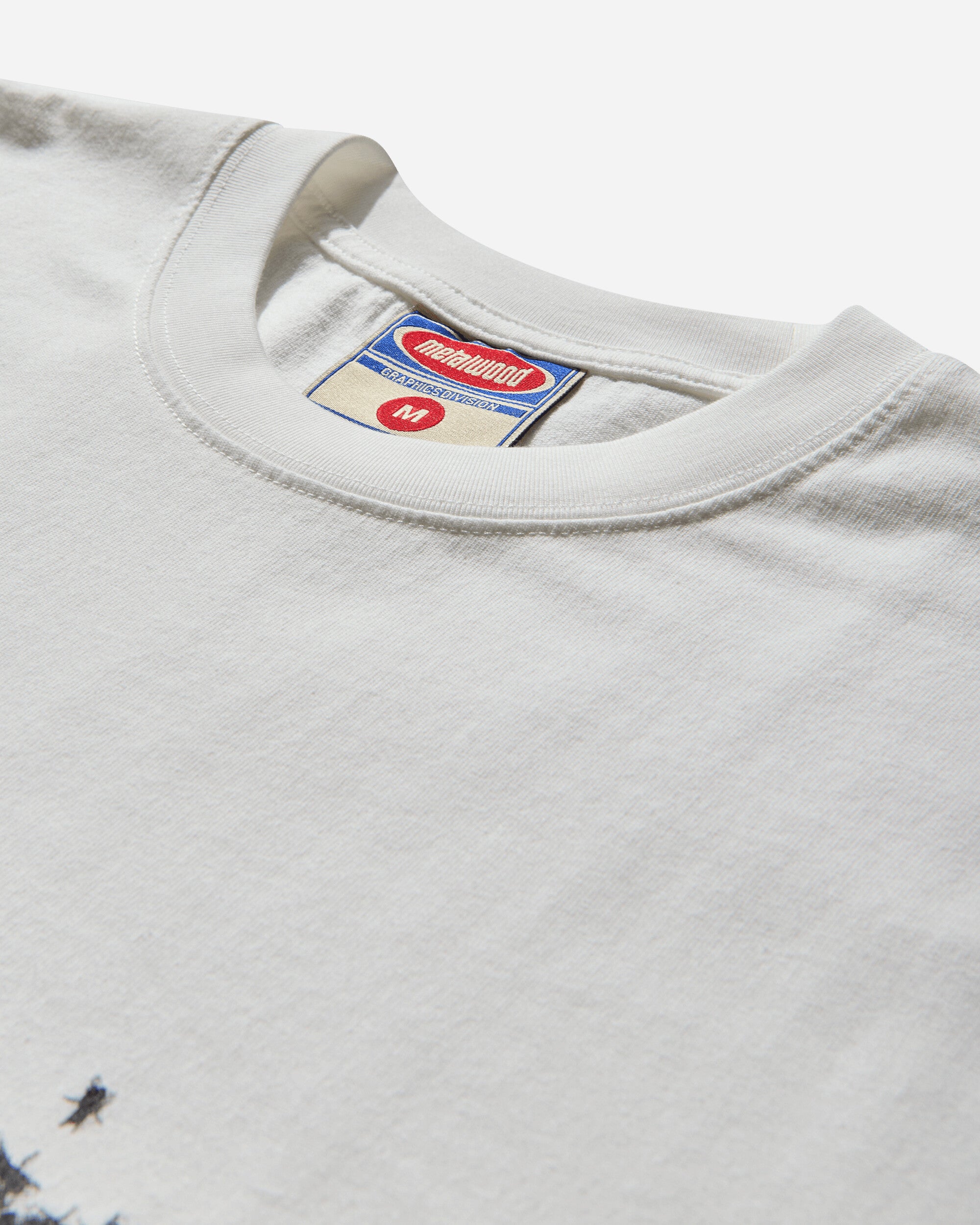 Metalwood Studio Flies T-Shirt White T-Shirts Shortsleeve MWS25-03-08 WHT