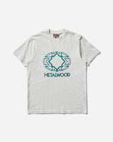 Metalwood Studio Screen Illusion T-Shirt White T-Shirts Shortsleeve MWS25-03-16 WHT