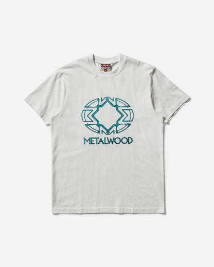 Metalwood Studio Screen Illusion T-Shirt White T-Shirts Shortsleeve MWS25-03-16 WHT