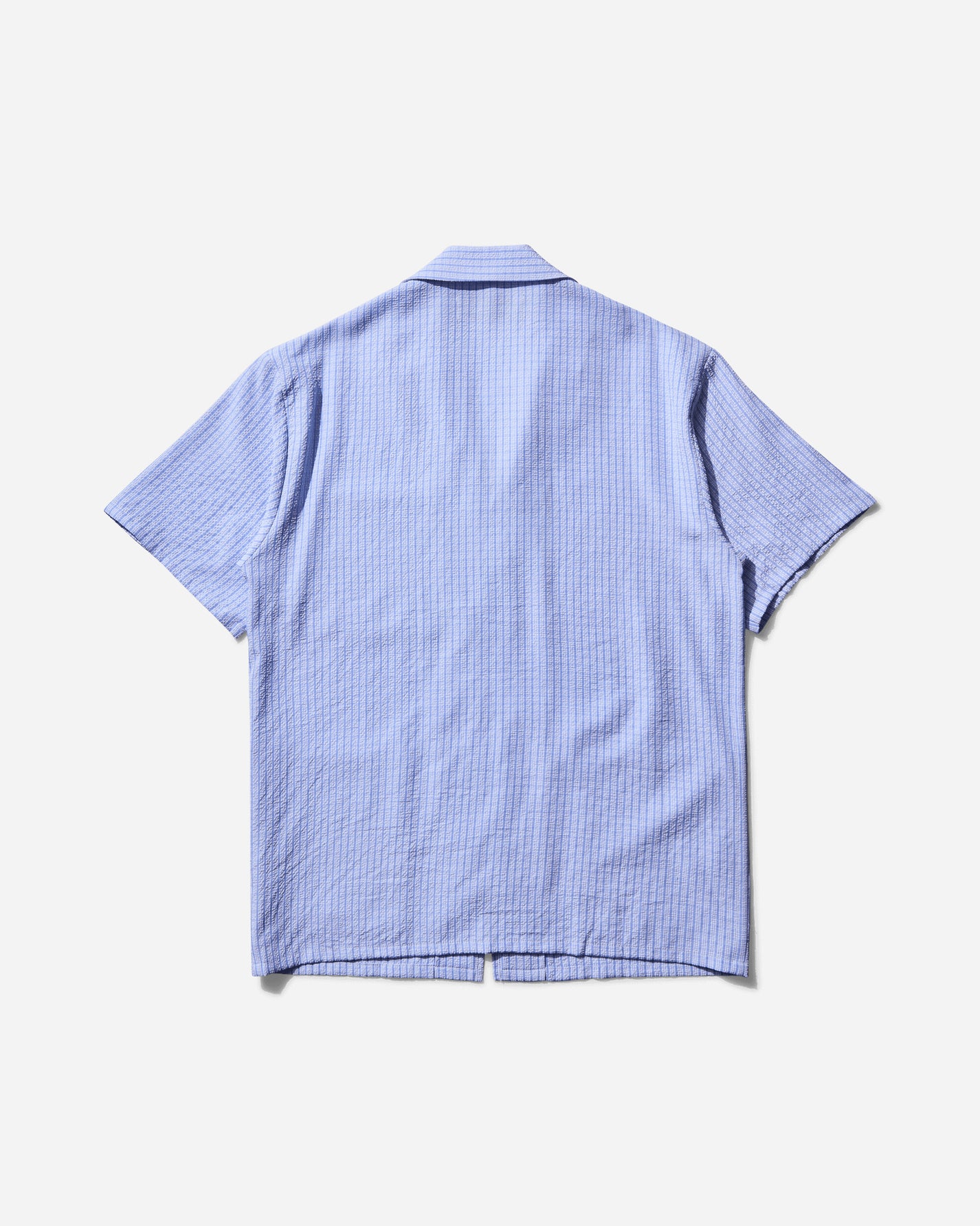 Metalwood Studio Textured Caddie Shirt Blue Shirts Shortsleeve Shirt MWS25-04-07 BLU