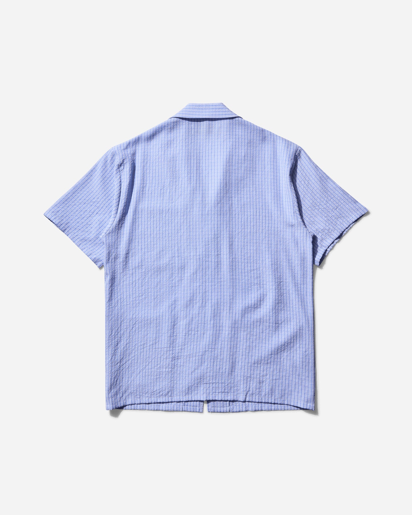 Metalwood Studio Textured Caddie Shirt Blue Shirts Shortsleeve Shirt MWS25-04-07 BLU