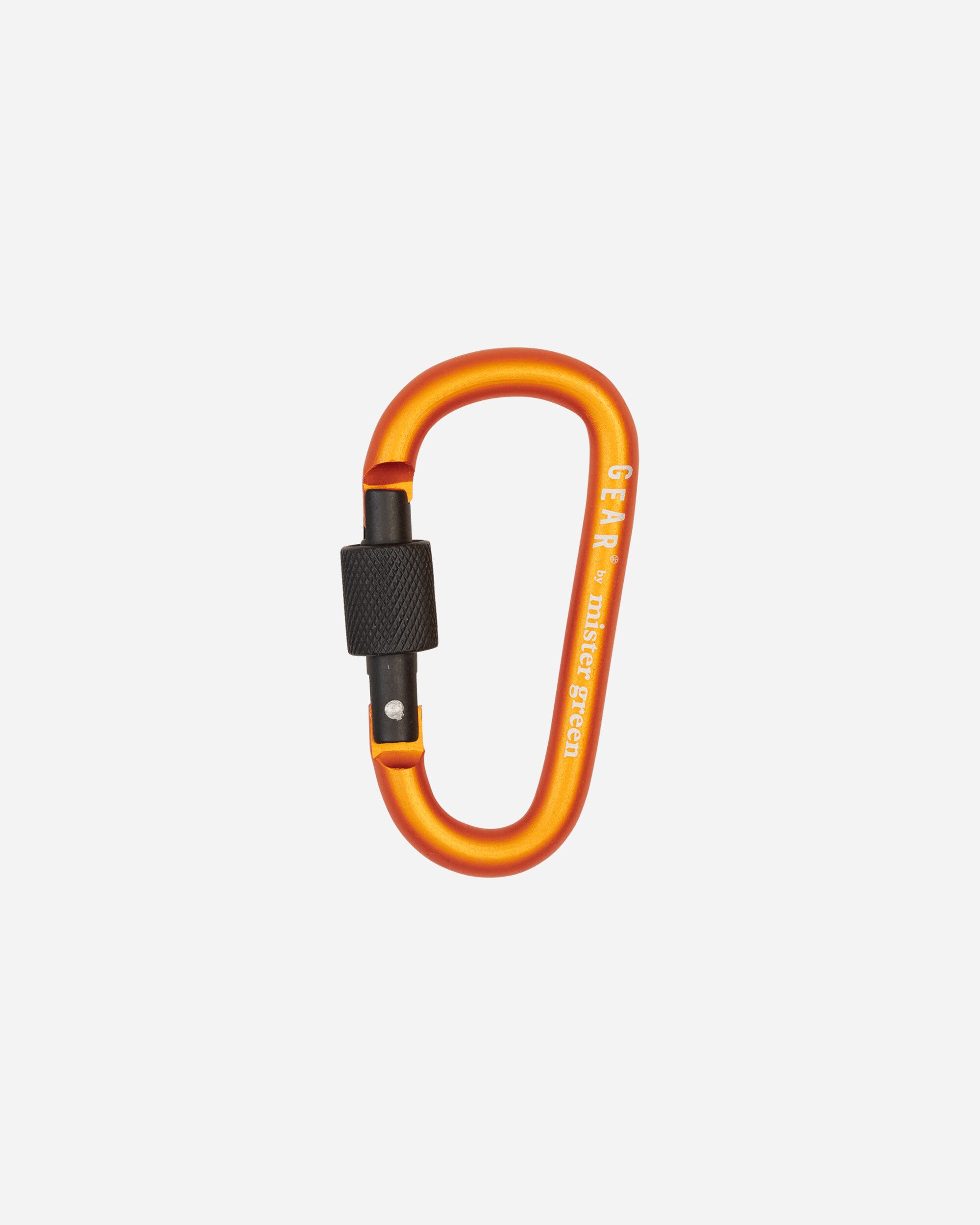 Mister Green Gear Carabiner Orange Small Accessories Keychains MG-X1159 ORG