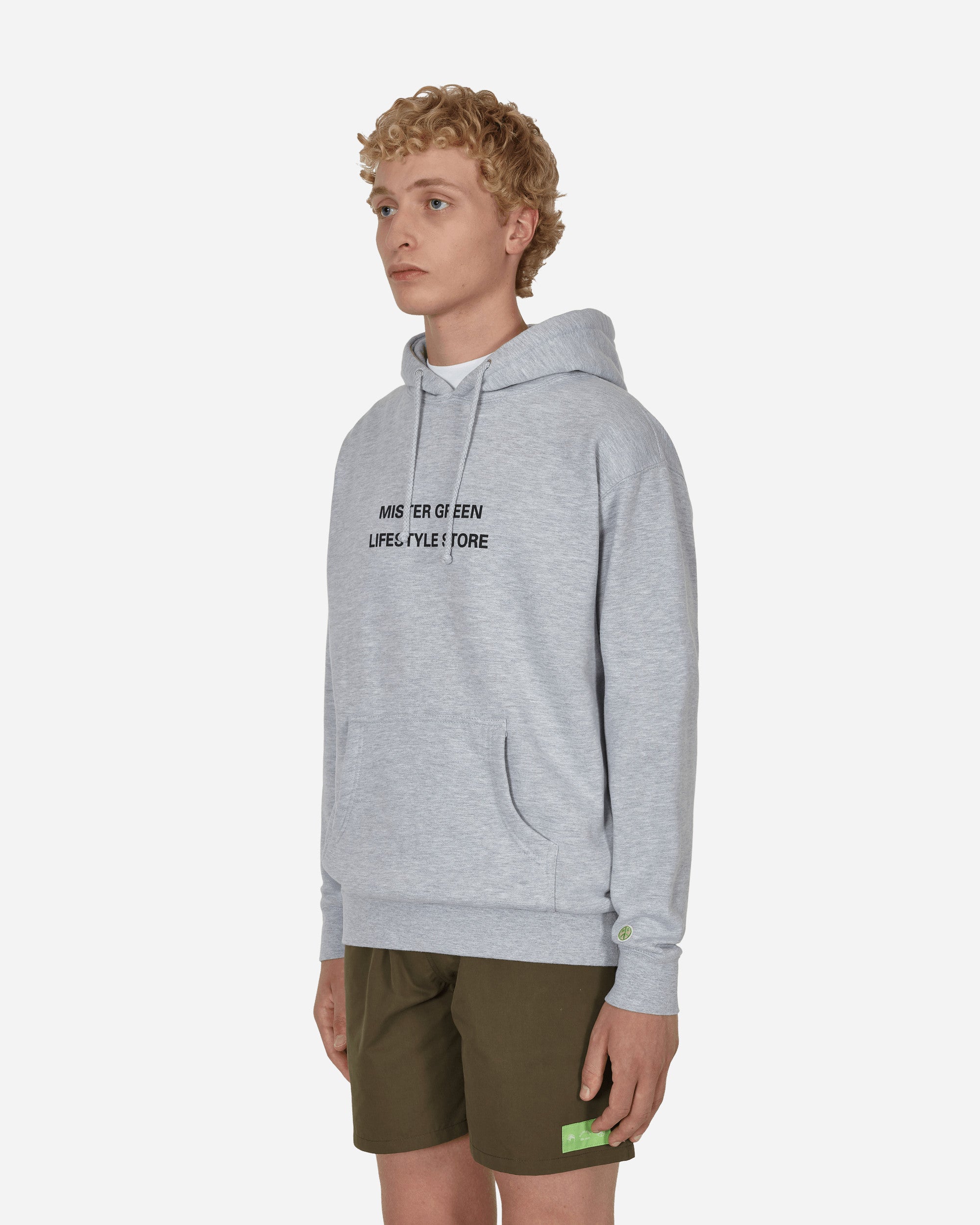 Mister Green N°1 Hoodie Heather Grey Sweatshirts Hoodies MGN1HOODIE 001