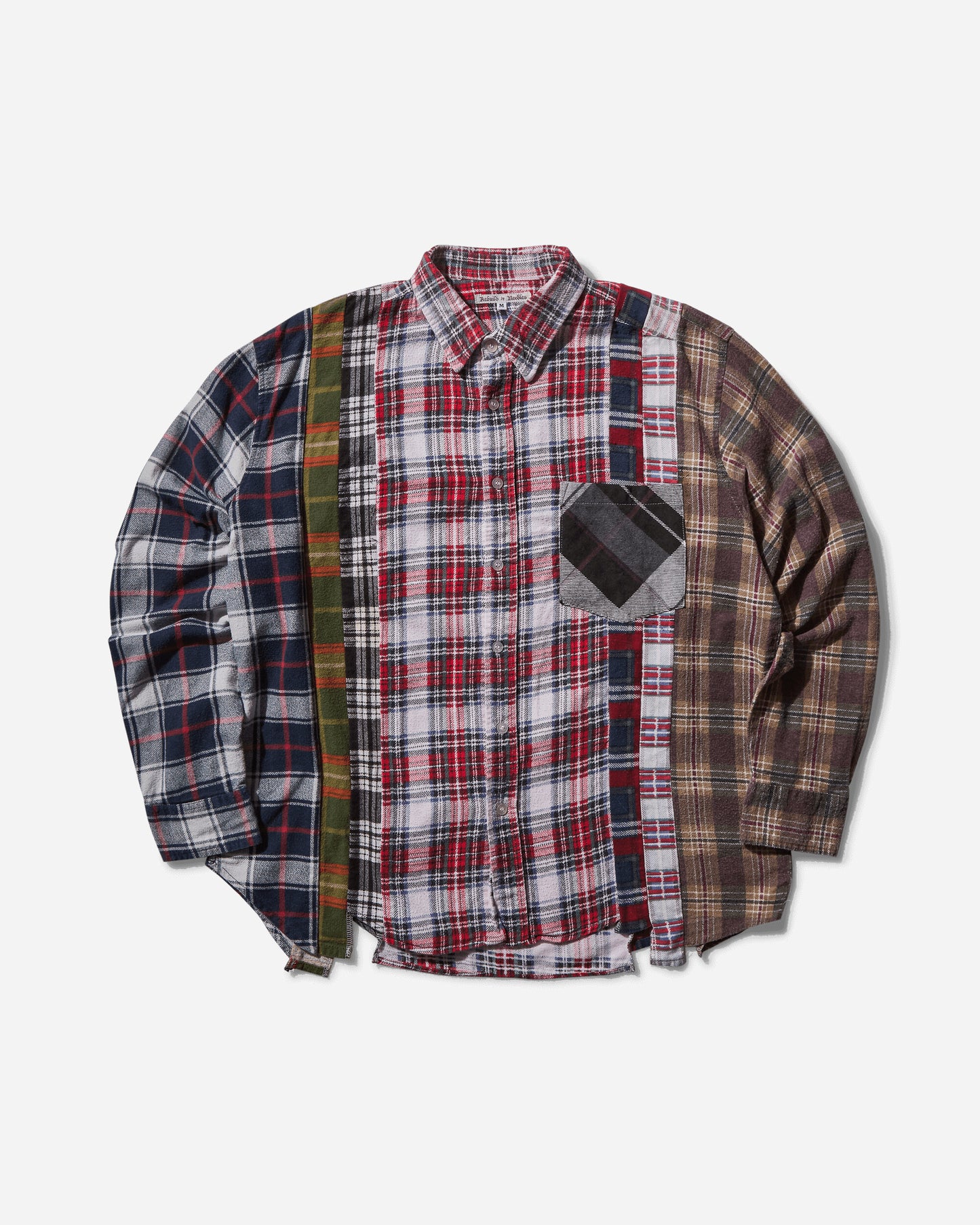 Needles Flannel Shirt -> 7 Cuts Shirt Assorted Shirts Longsleeve Shirt PU348 AS