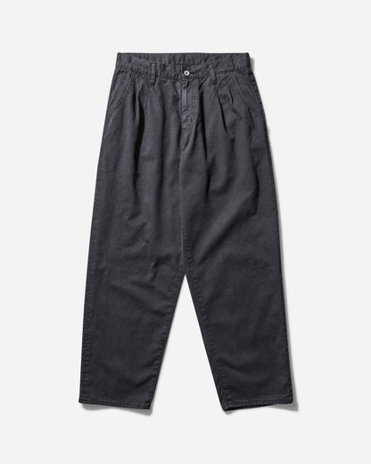Neighborhood Baggy Silhouette Two Tuck Pants Black Pants Casual 251AQNH-PTM02 BK