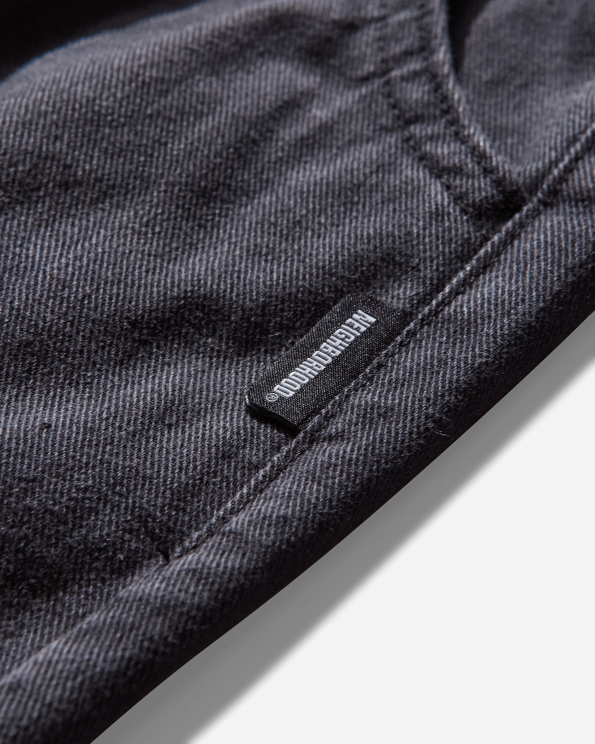 Neighborhood Baggy Silhouette Two Tuck Pants Black Pants Casual 251AQNH-PTM02 BK