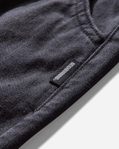 Neighborhood Baggy Silhouette Two Tuck Pants Black Pants Casual 251AQNH-PTM02 BK