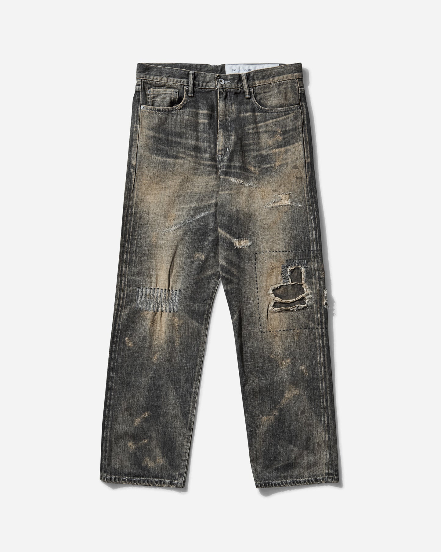 Neighborhood Savage Denim Dp Basic Pants Black Pants Denim 251XBNH-PTM08 BK