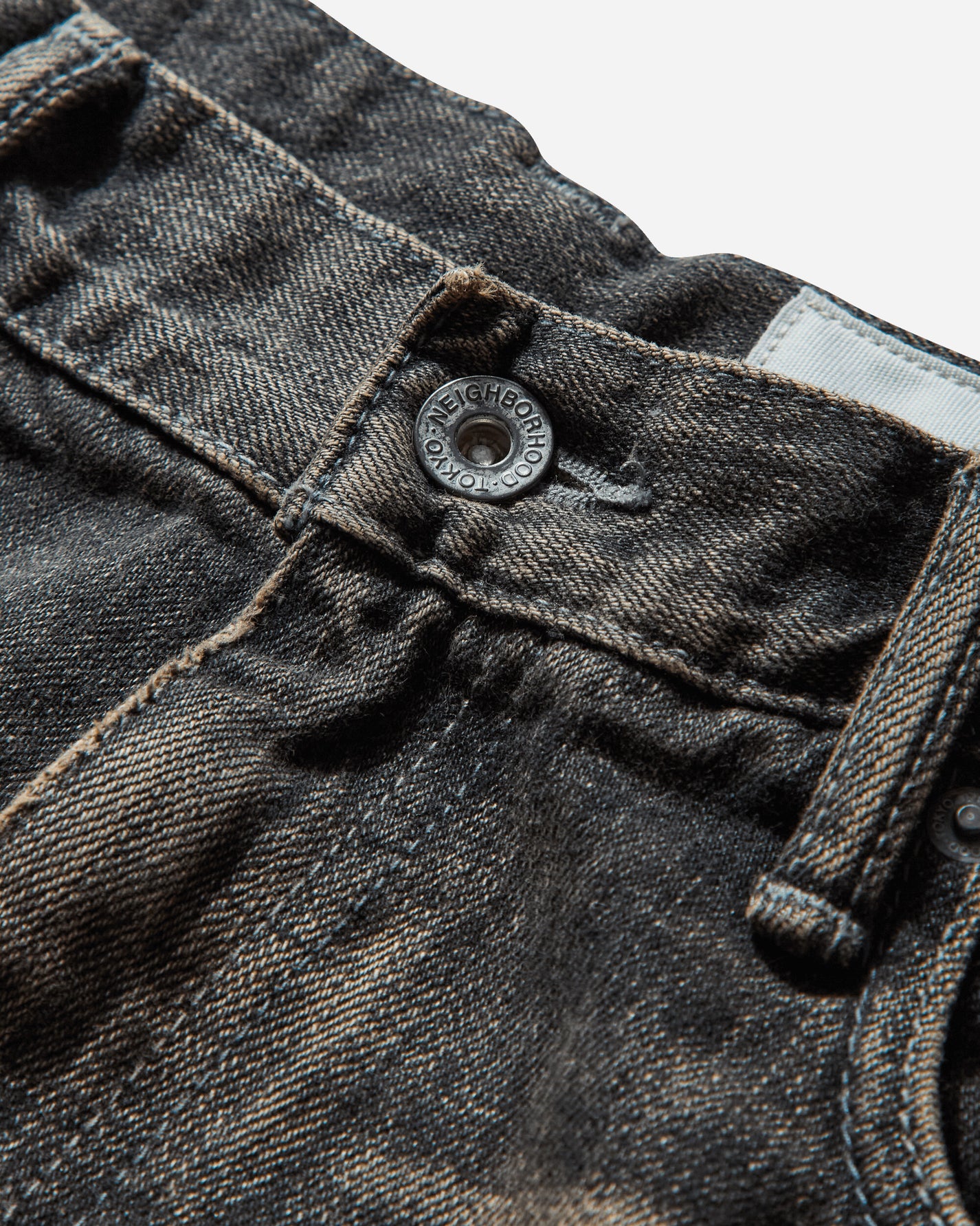 Neighborhood Savage Denim Dp Basic Pants Black Pants Denim 251XBNH-PTM08 BK