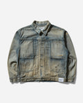 Neighborhood Savage Denim Type-1 Jacket Mod Indigo Coats and Jackets Denim Jackets 251XBNH-JKM01 IN