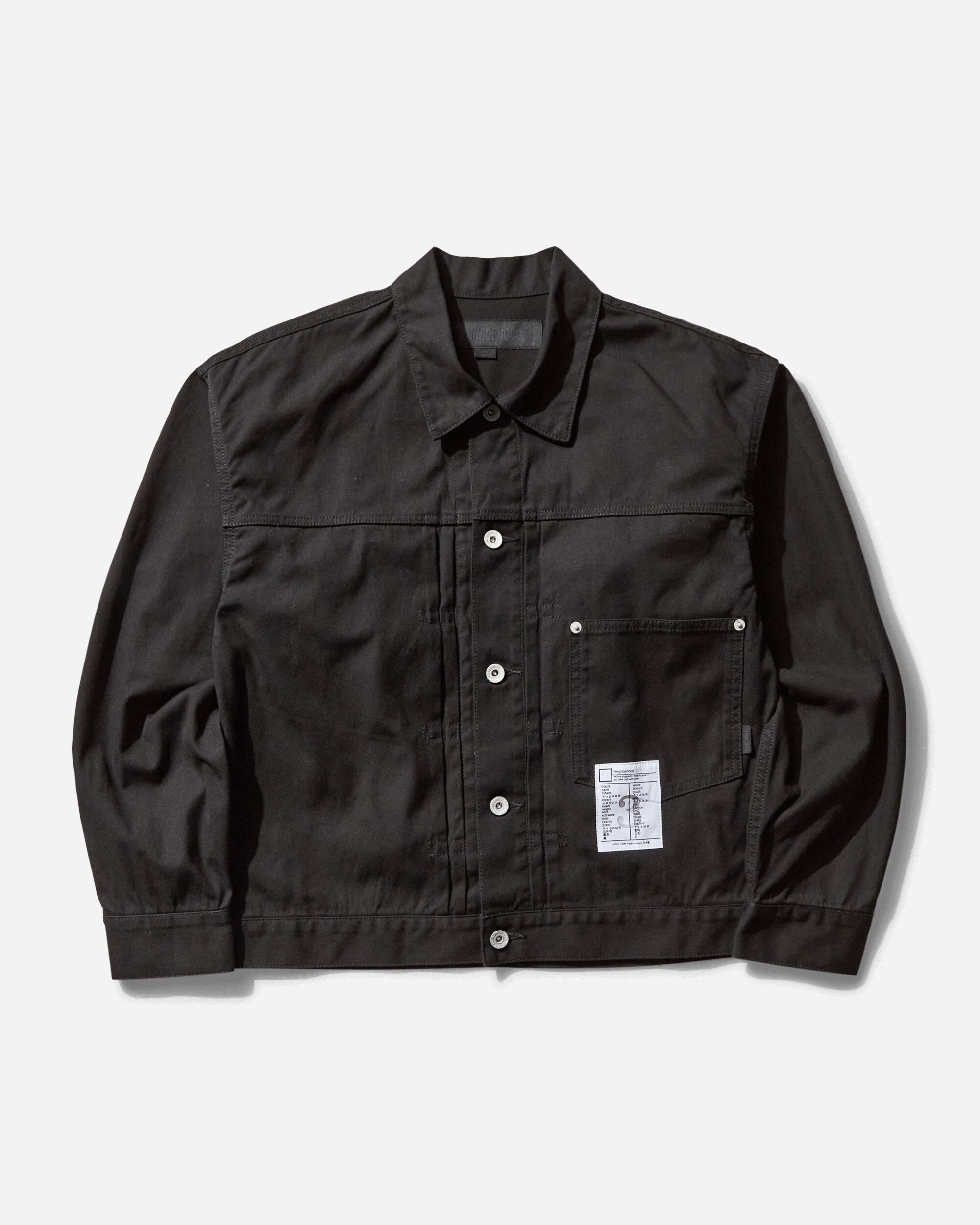Neighborhood Bw.Type-1 Jacket Black Coats and Jackets Jackets 251AQNH-JKM03 BK