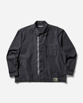 Neighborhood Untrimmed Zip Shirt Ls Black Shirts Longsleeve Shirt 251AQNH-SHM06 BK