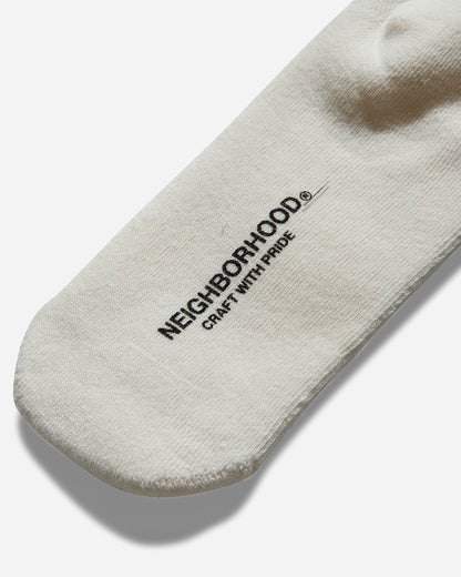 Neighborhood Classic 3Pac Socks White Underwear Socks 251KWNH-UWM01 WH