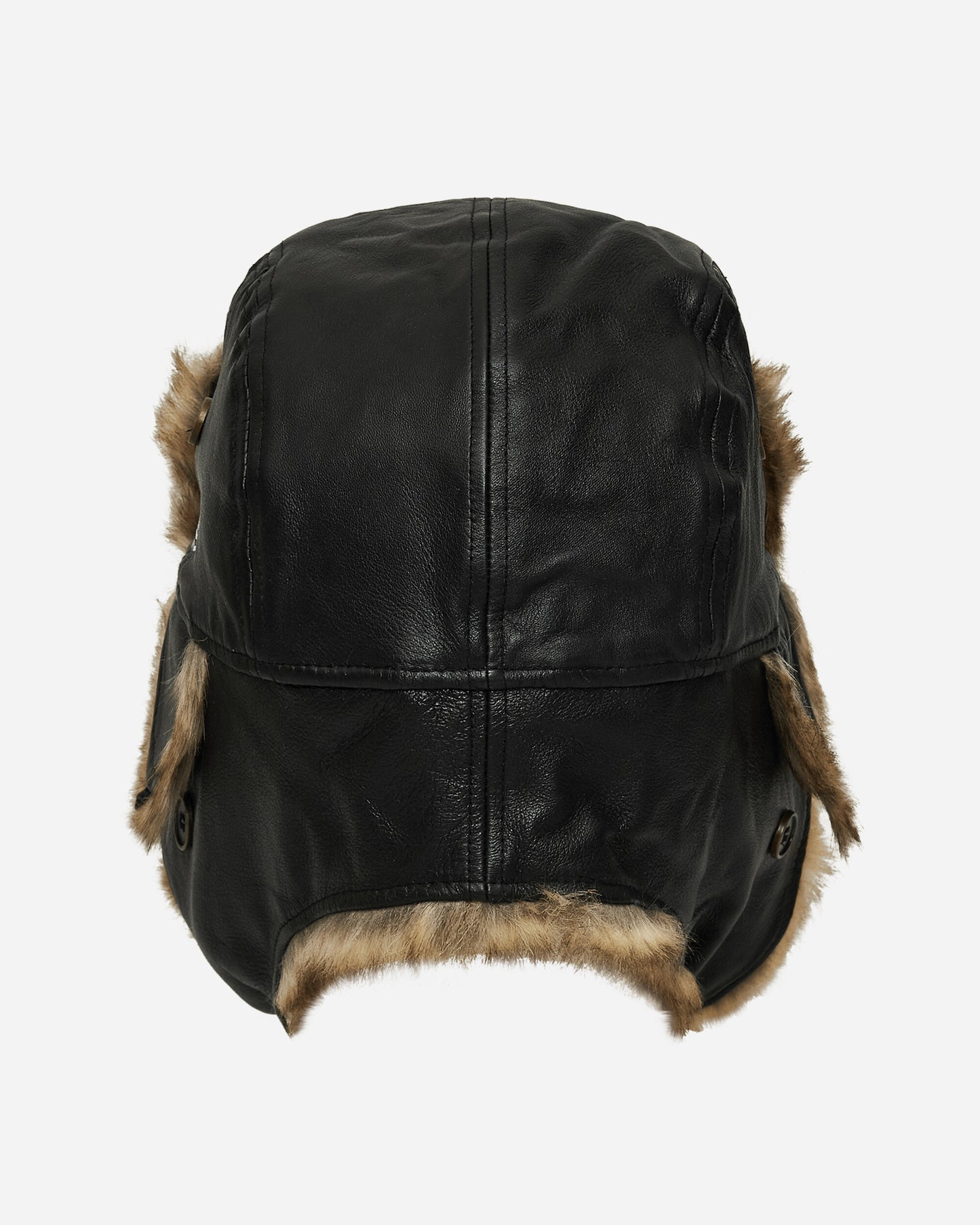New Era Ne Leather Trapper Nstr/Black Hats Beanies 60580680 NSTR