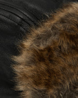 New Era Ne Leather Trapper Nstr/Black Hats Beanies 60580680 NSTR