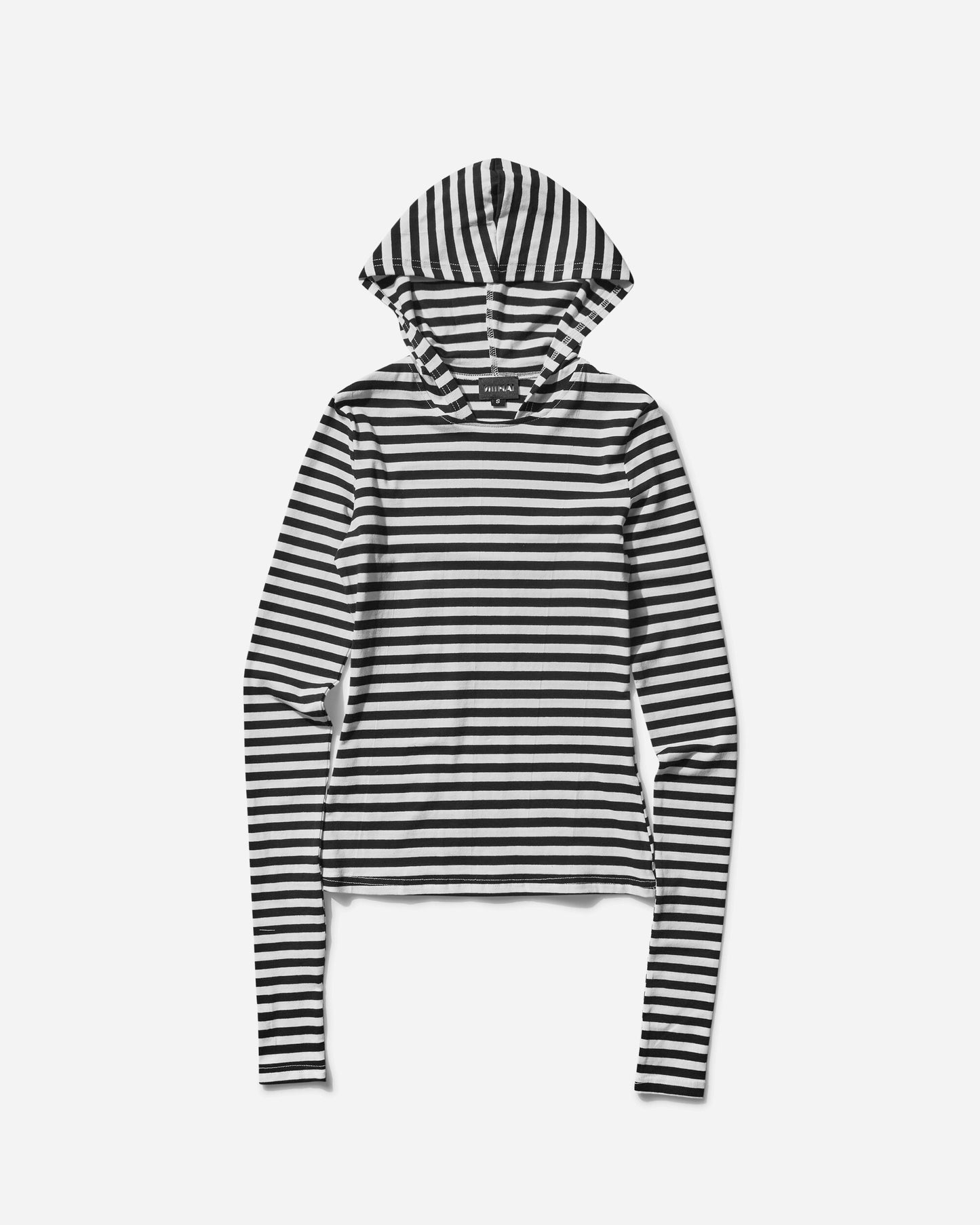 Nii Hai Wmns Bella Top In Black & White Stripes Black/White T-Shirts Longsleeve 2024-001-TPS-BLA BLKWHT