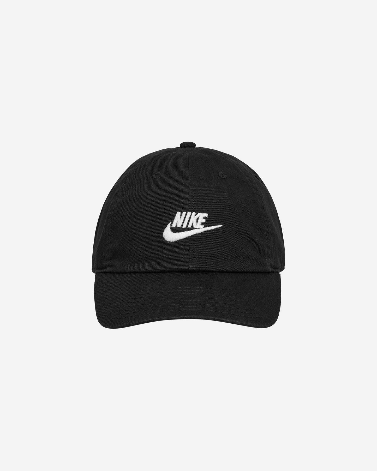 Nike U Nk Club Cap U Cb Fut Wsh L Black/White Hats Caps FB5368-011