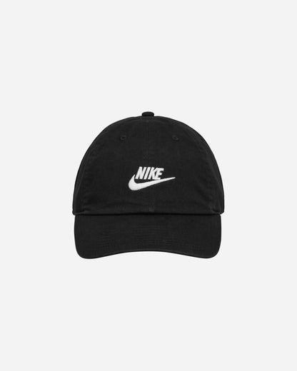 Nike U Nk Club Cap U Cb Fut Wsh L Black/White Hats Caps FB5368-011