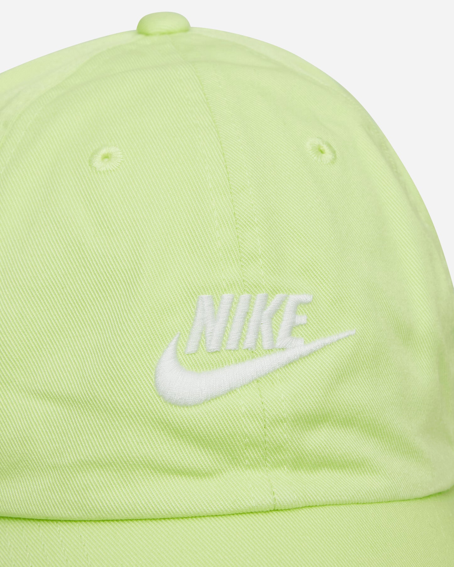 Nike U Nk Club Cap U Cb Fut Wsh L Lt Lemon Twist/White Hats Caps FB5368-736