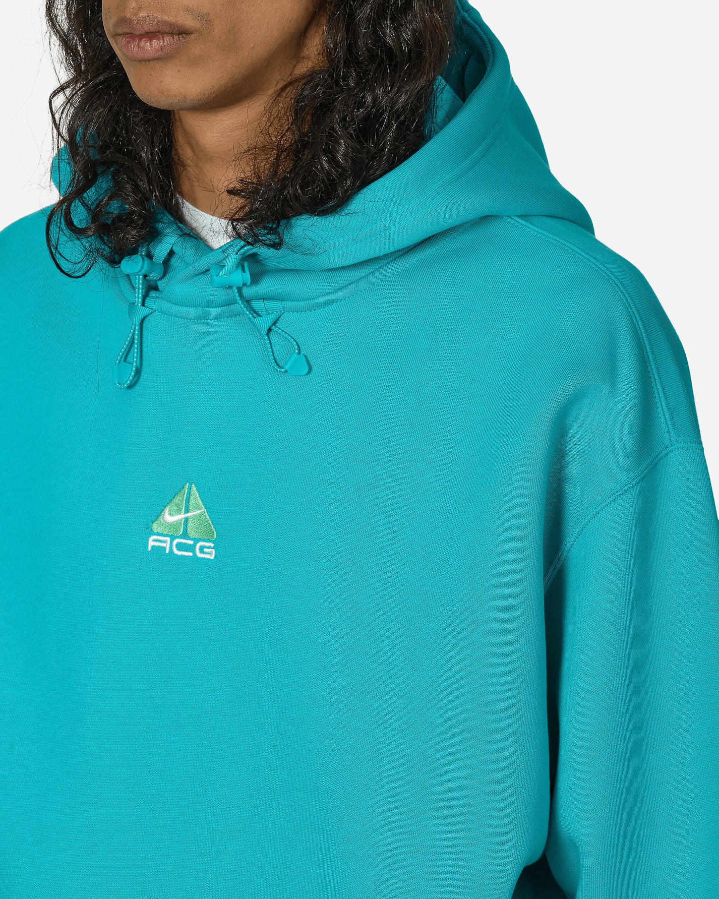 Nike U Acg Tf Tuff Flc Po Hoodie Dusty Cactus/Summit White Sweatshirts Hoodies DH3087-345